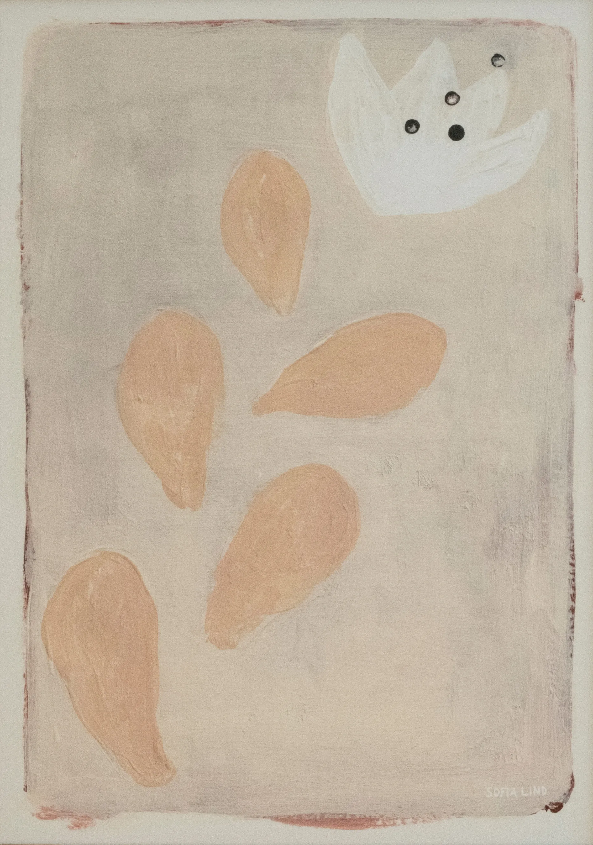 Stone Crop juliste 50x70 cm, Pink-nude Fine Little Day