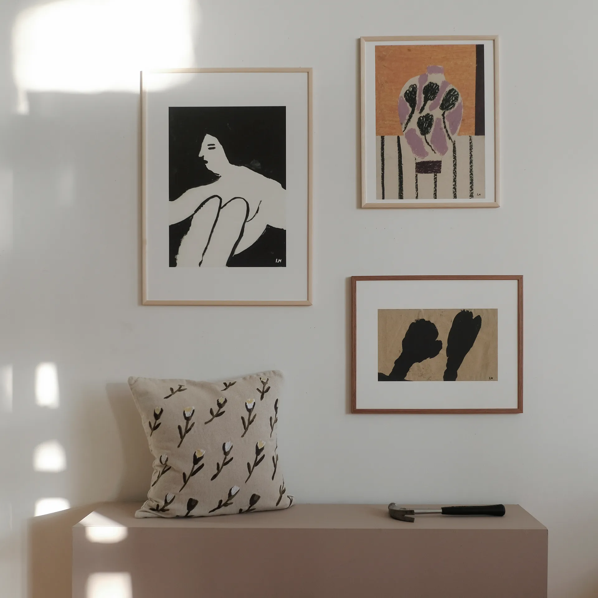 Storm juliste 40x50 cm, Valkoinen Fine Little Day