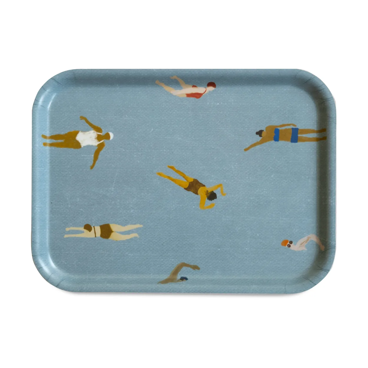 Fine Little Day Swimmers tarjotin 20x27 cm Beige