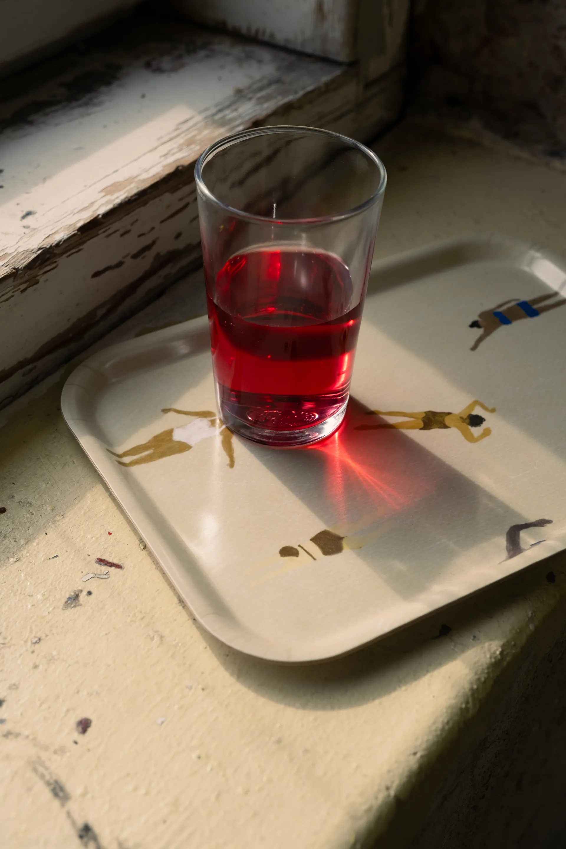 Swimmers tarjotin 20x27 cm, Beige Fine Little Day