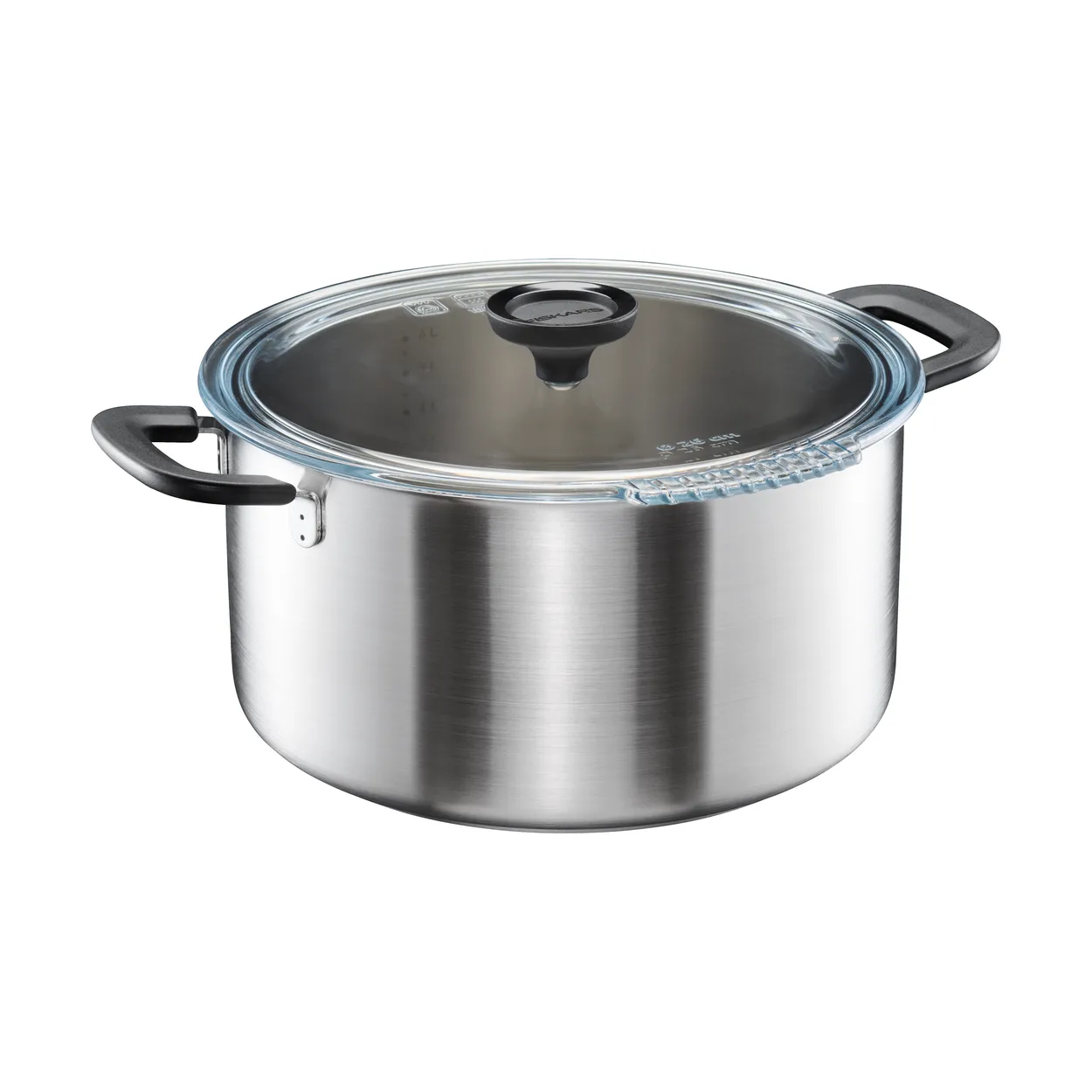 Fiskars Functional Form kattila kannella 7 L