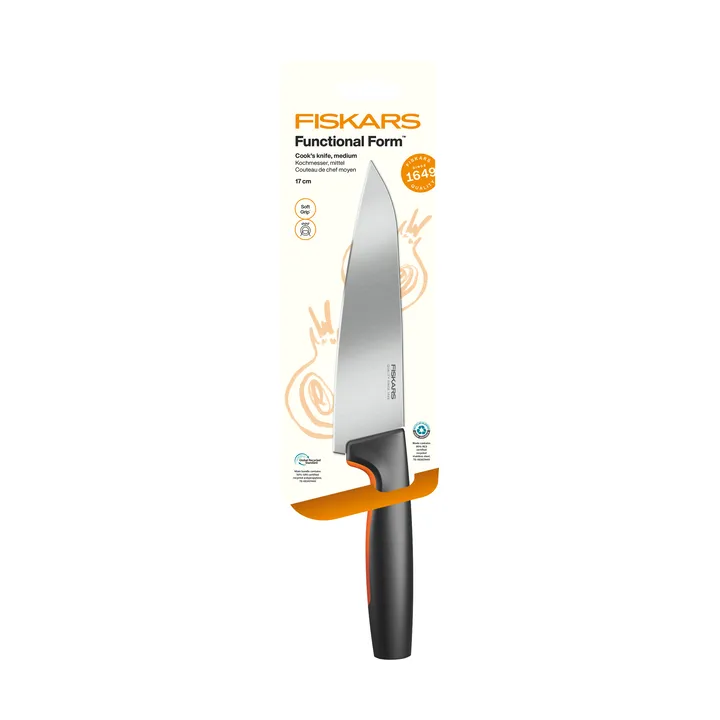 Functional Form kokkiveitsi - Medium, ruostumatonta terästä - Fiskars