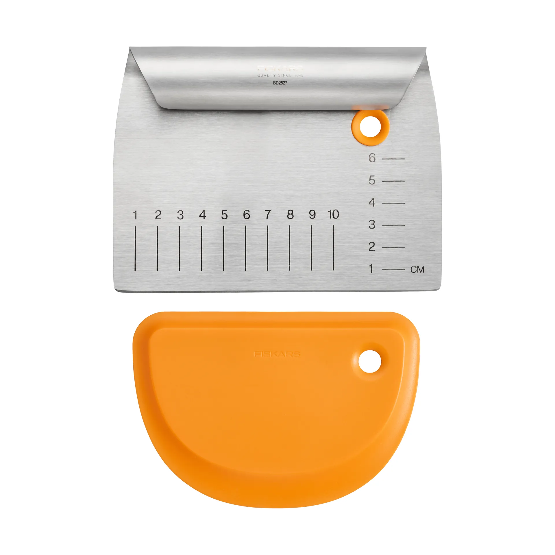 Functional Form taikinaskaavin, Metalli-silikoni, 2 osaa Fiskars