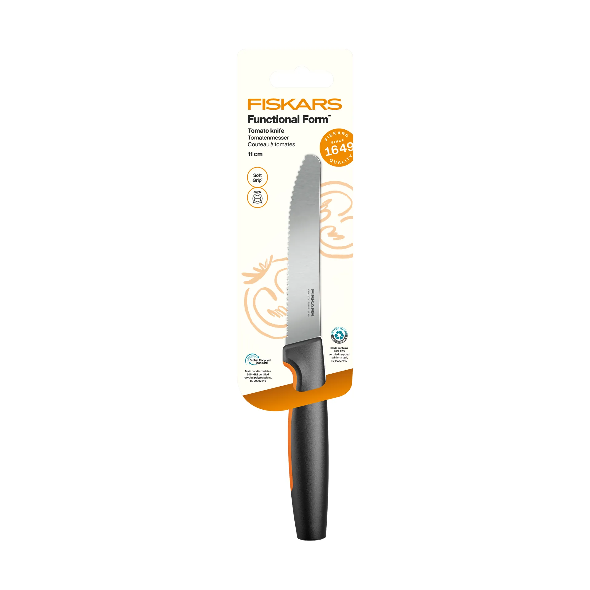 Functional Form tomaat­tiveitsi, Ruostumaton teräs Fiskars