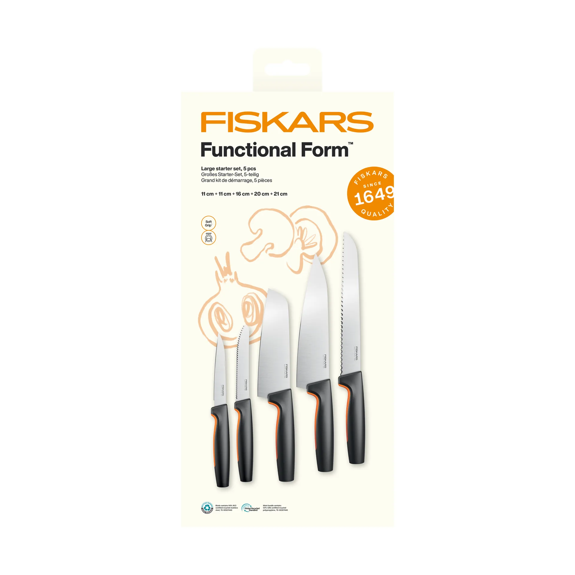 Functional Form veitsisetti, Suuri Fiskars