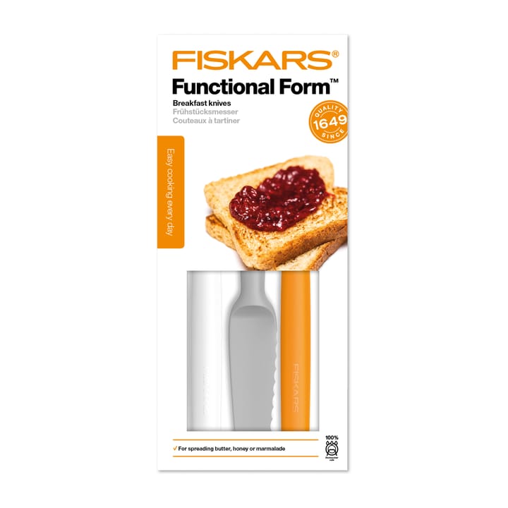 Functional Form voiveitset 3-pack, Harmaa-oranssi-valkoinen Fiskars