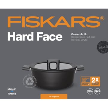 Hard Face kannellinen pata - 5 L - Fiskars