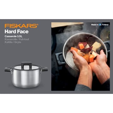 Hard Face Steel kannellinen pata - 3,5 L - Fiskars