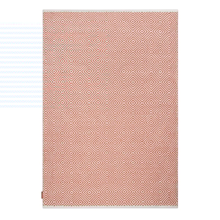 Diamond matto 140x200 cm - Burnt orange - Formgatan