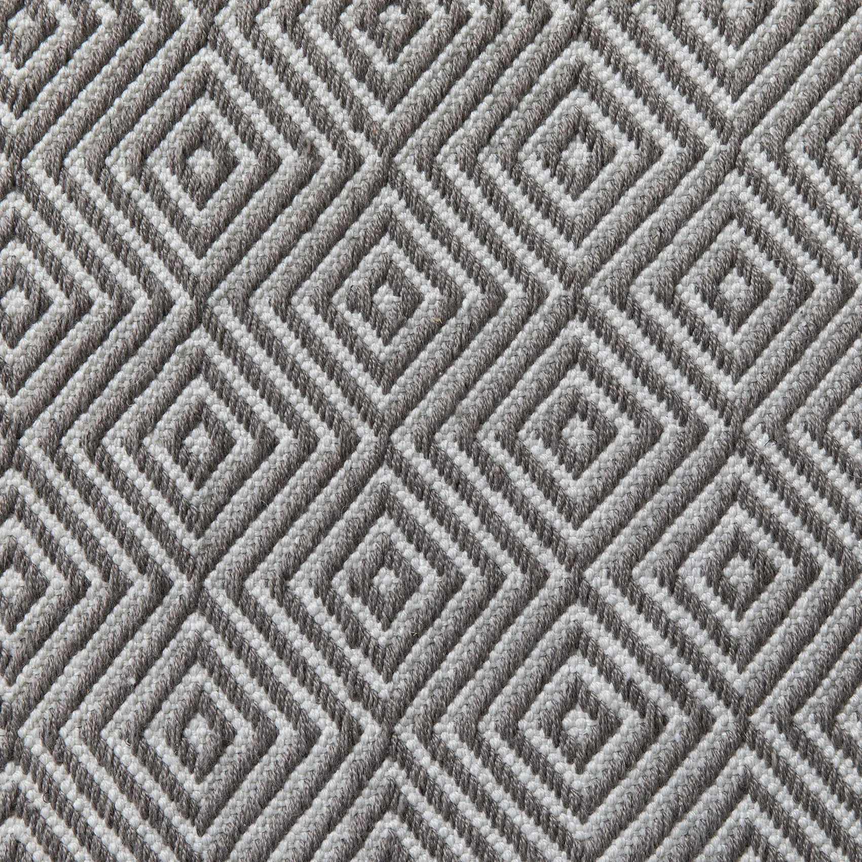 Diamond matto 140x200 cm, Grey Formgatan