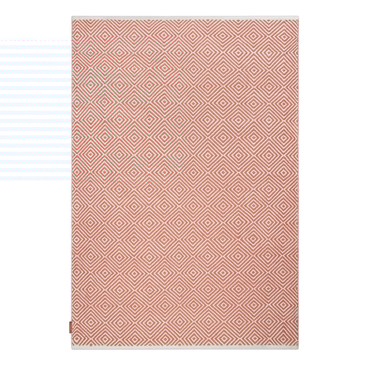 Diamond matto 170x230 cm - Burnt orange - Formgatan