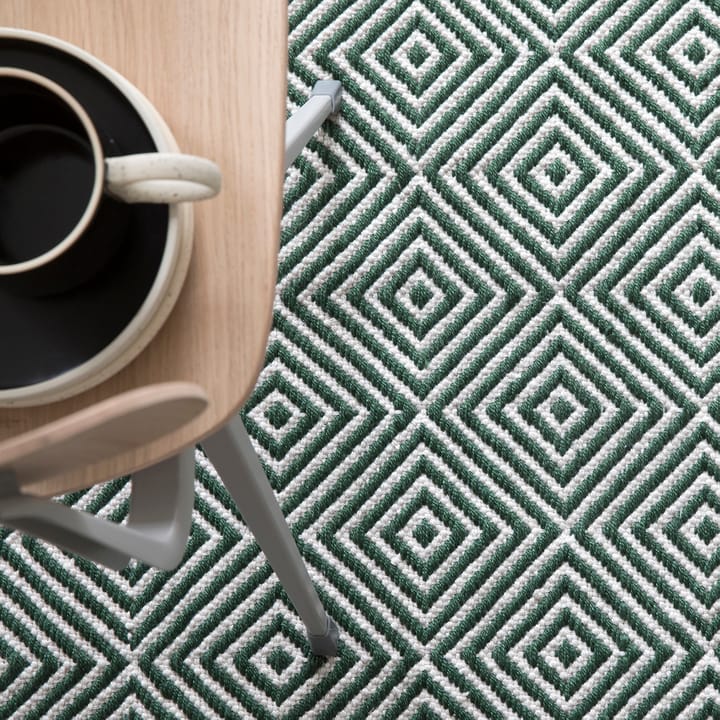 Diamond matto 170x230 cm, Green Formgatan