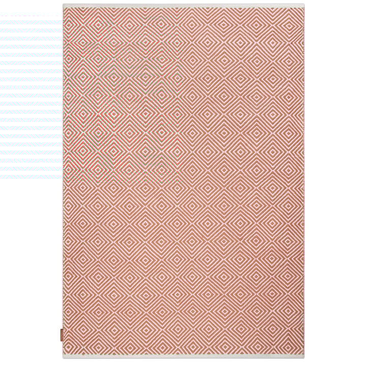 Diamond matto, 200 x 300 cm - Burnt orange - Formgatan