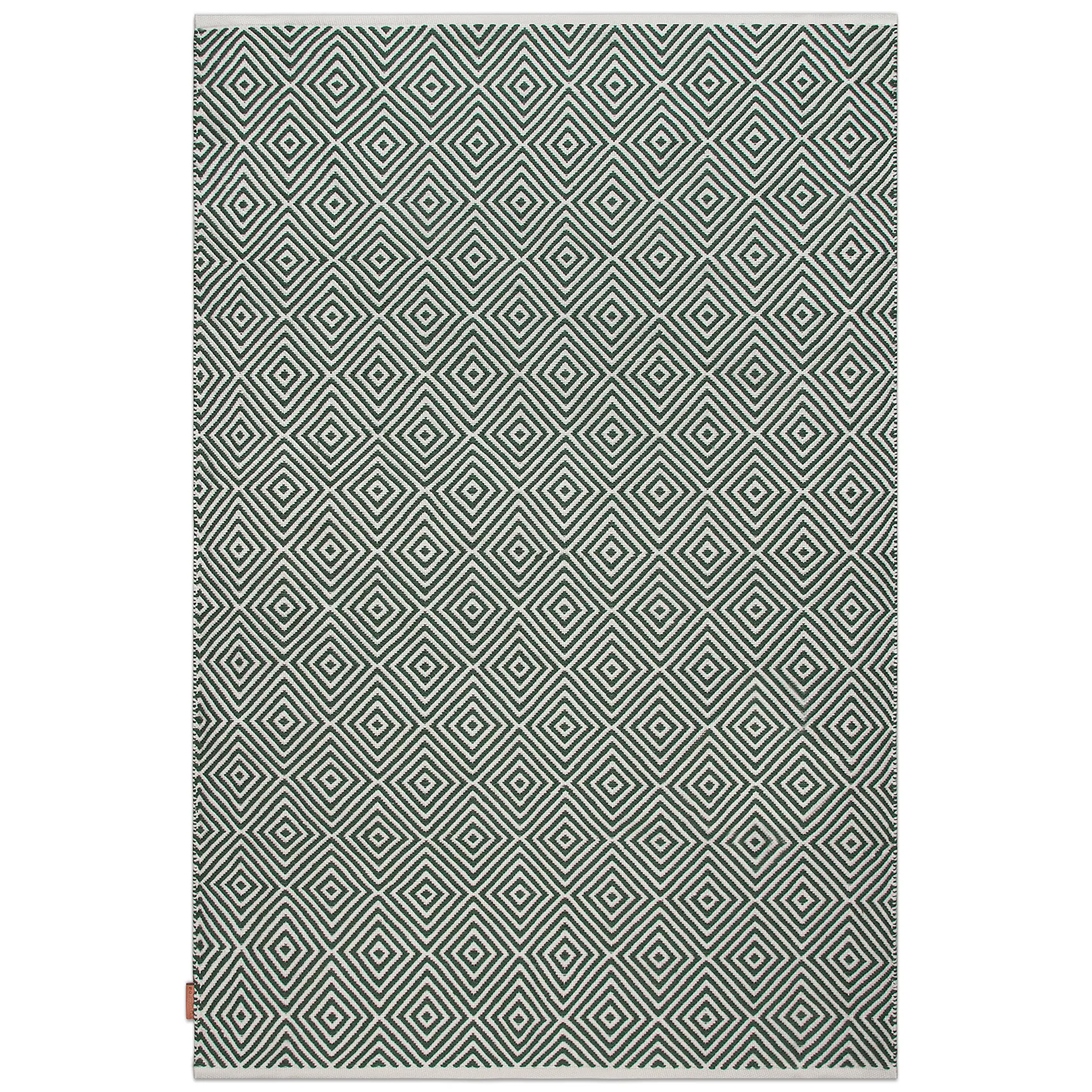 Diamond matto, 200 x 300 cm, Green Formgatan