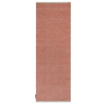 Diamond matto 70x200 cm - Burnt orange - Formgatan