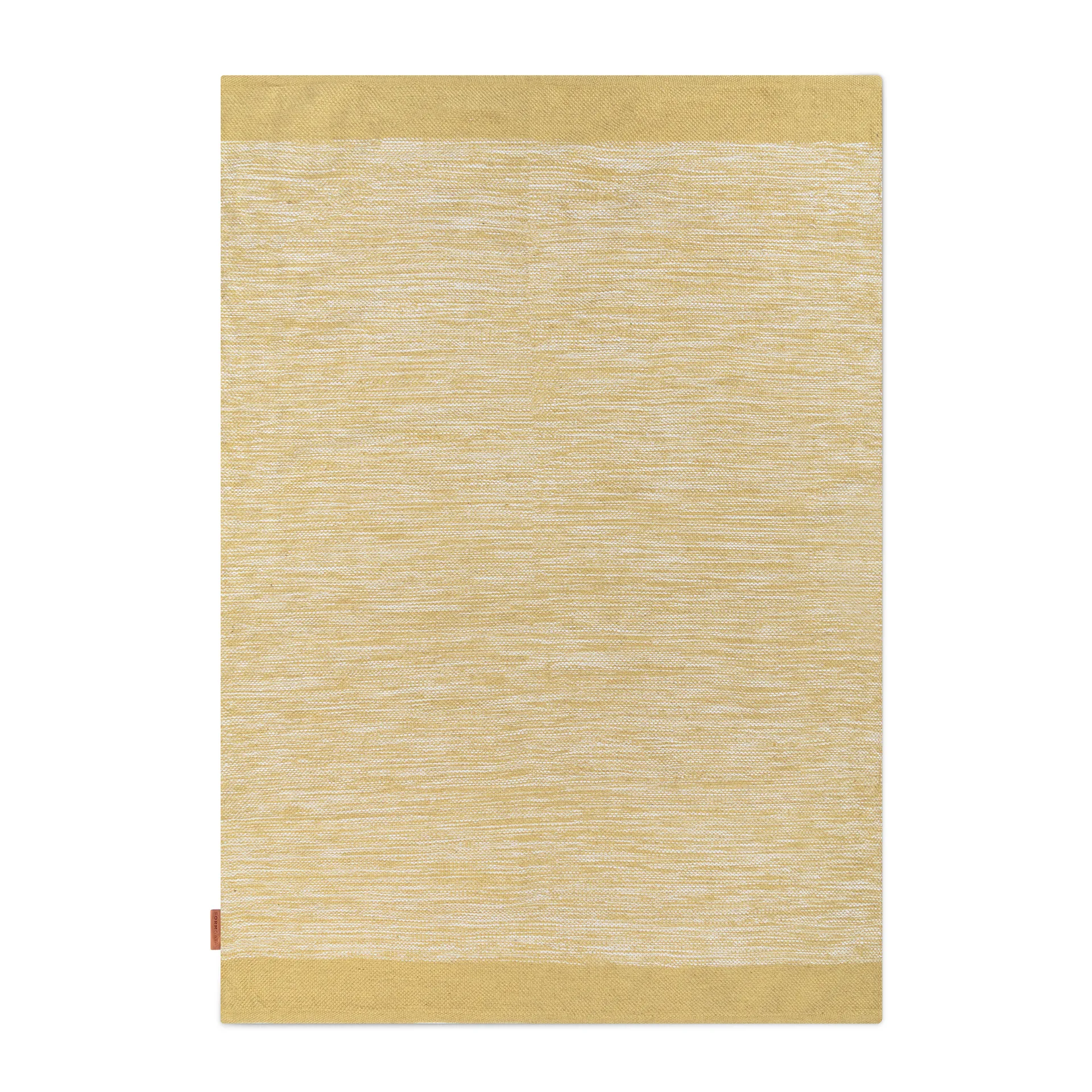 Melange matto, 140 x 200 cm, Dusty yellow Formgatan