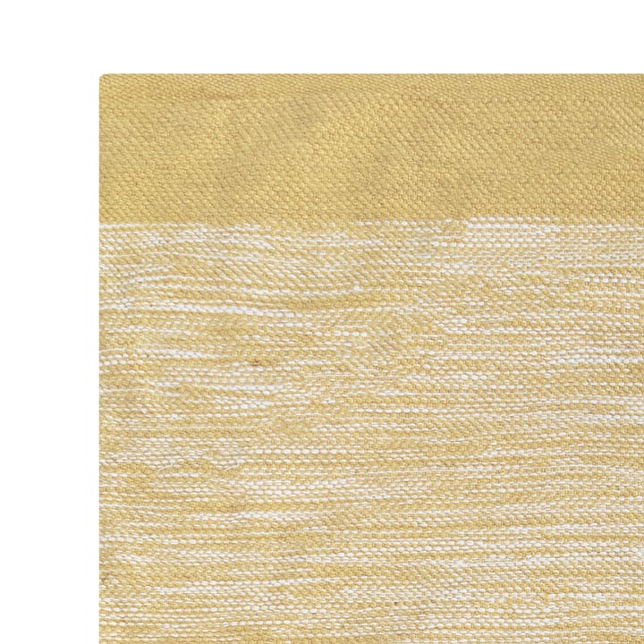 Melange matto, 140 x 200 cm, Dusty yellow Formgatan