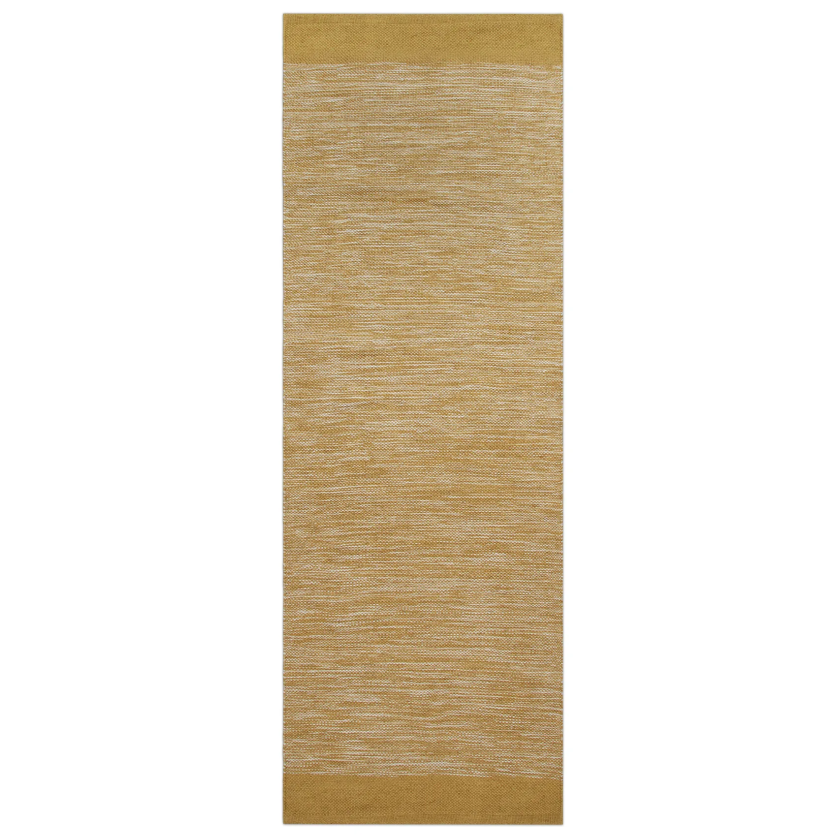 Melange matto 70x200 cm, Dusty yellow Formgatan