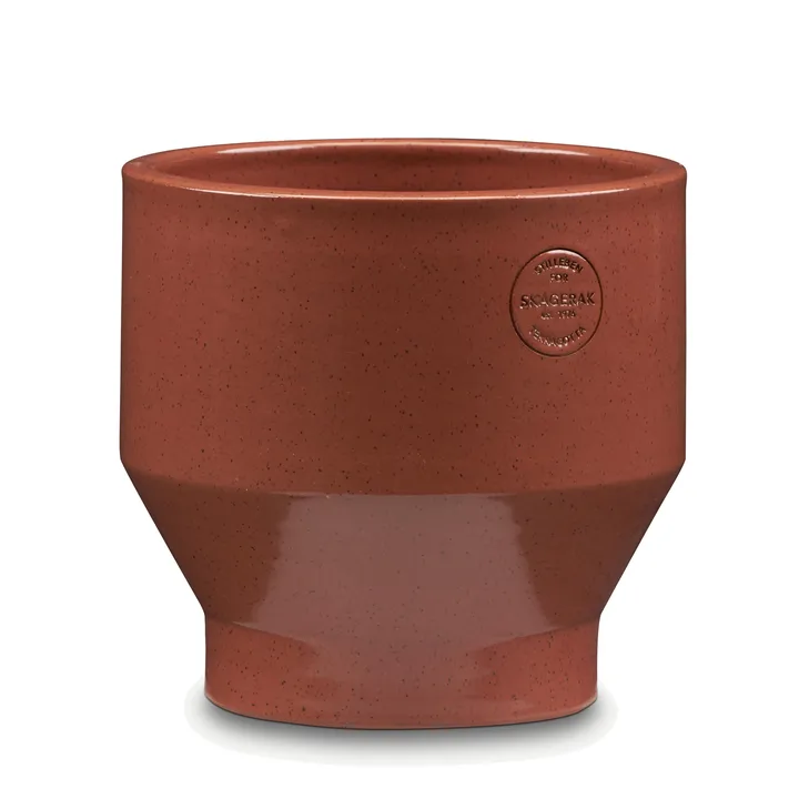 Edge ruukku (sisäkäyttöön) Ø18 cm - burned red - Fritz Hansen