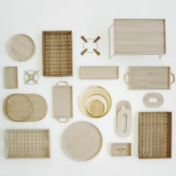 Fionia tarjotin 36x52 cm - Tiikki - Fritz Hansen
