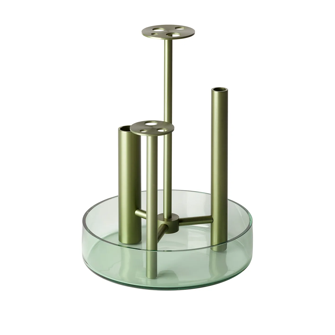 Ikeru maljakko Forest green, Korkea Fritz Hansen