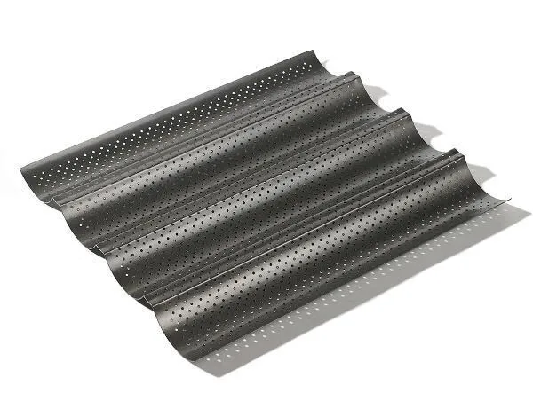 Funktion Funktion baguettevuoka nonstick 4 baguettia 32,5x38 cm Musta