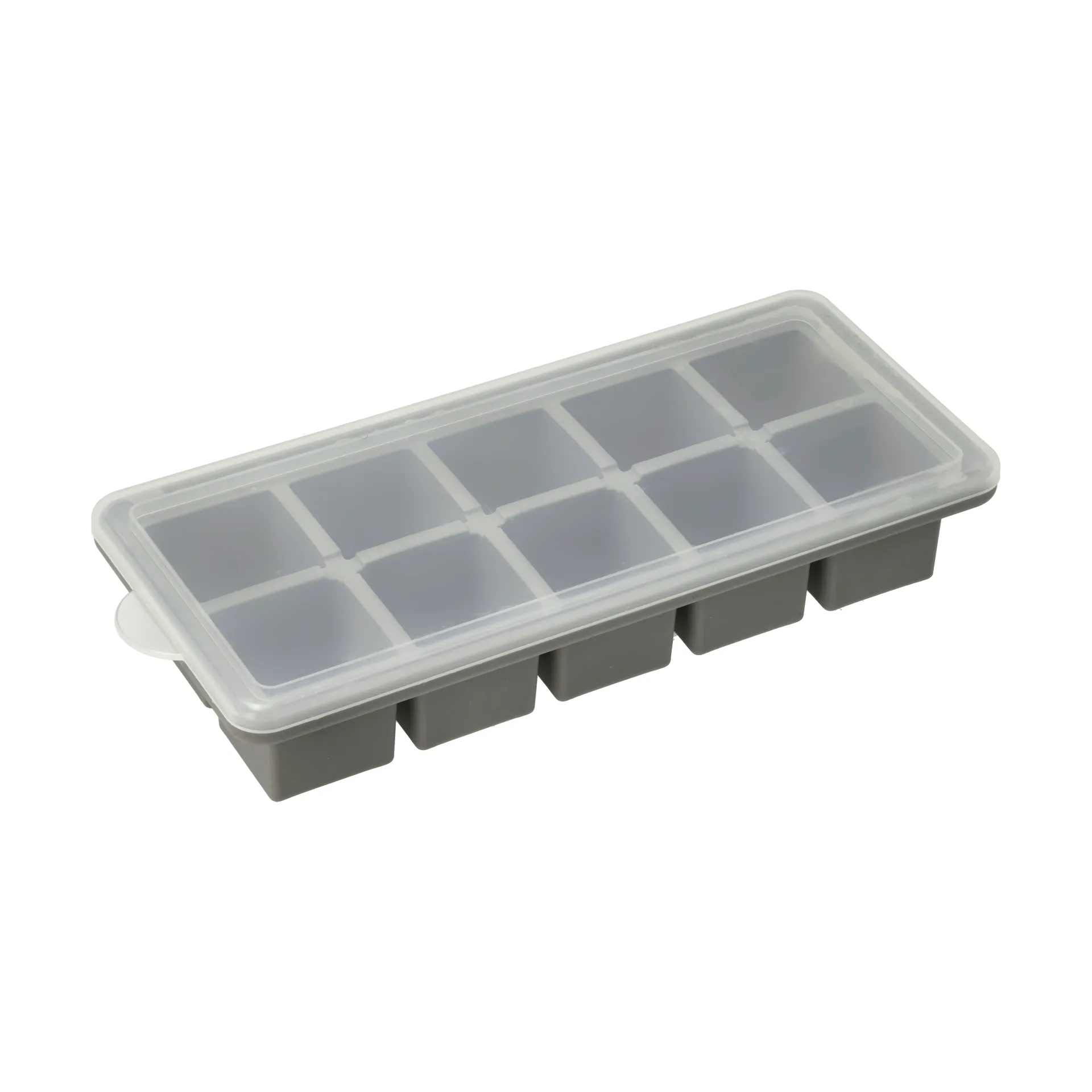 Funktion jääpalamuotti kannella, Harmaa, silikoni, 21,9x9,9 cm Funktion