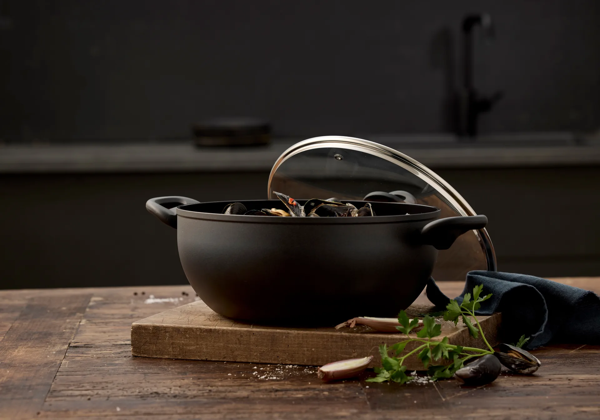 Funktion paistinpata ceramica 6 litra., Musta Funktion