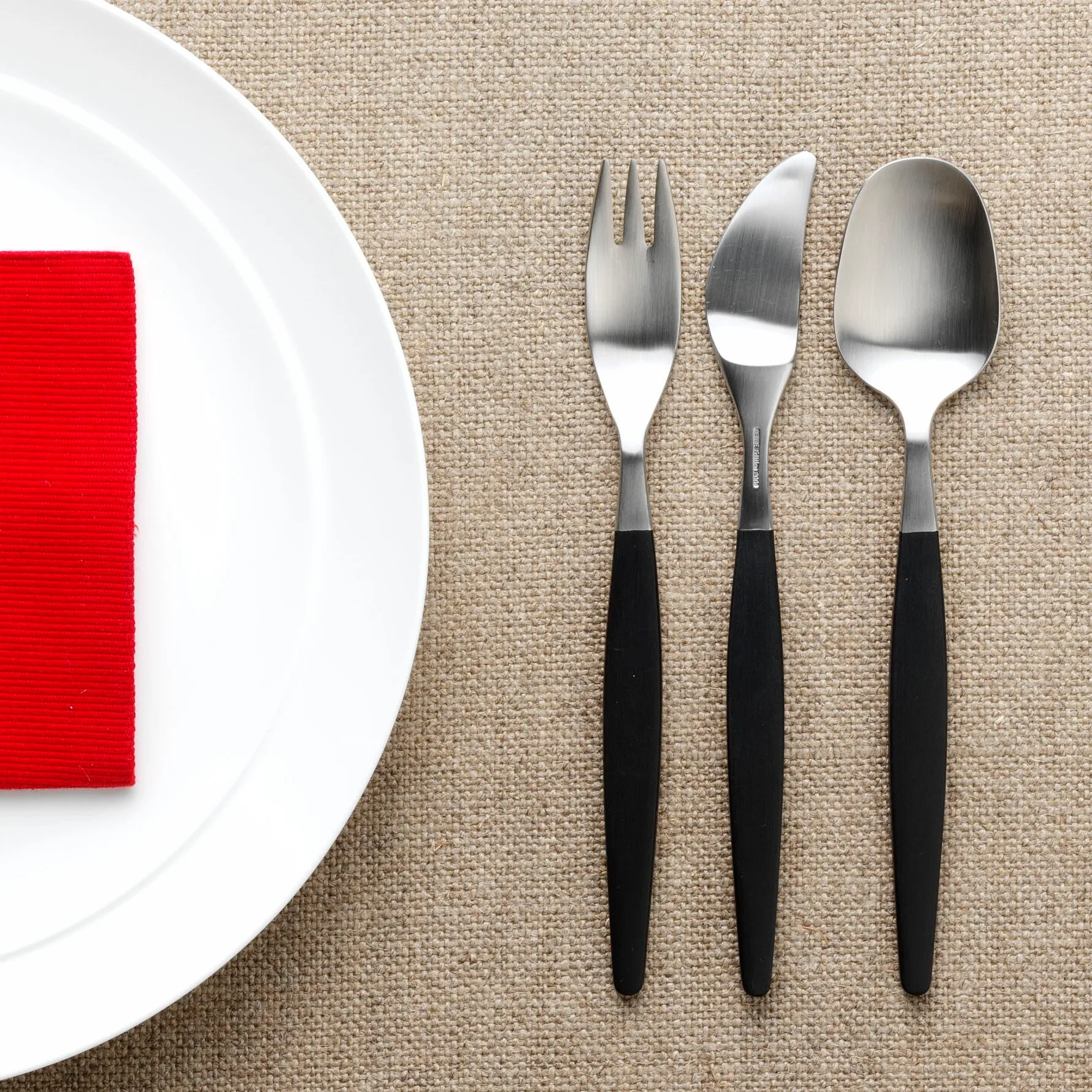 Focus de Luxe ruokailuvälinesarja 12 osaa, ruostumaton teräs Gense