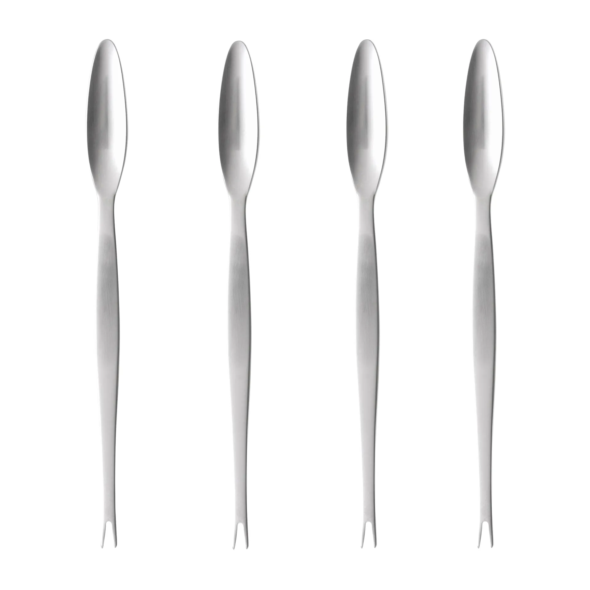 Focus Steel äyriäishaarukka 4 kpl, 4:n pakkaus Gense