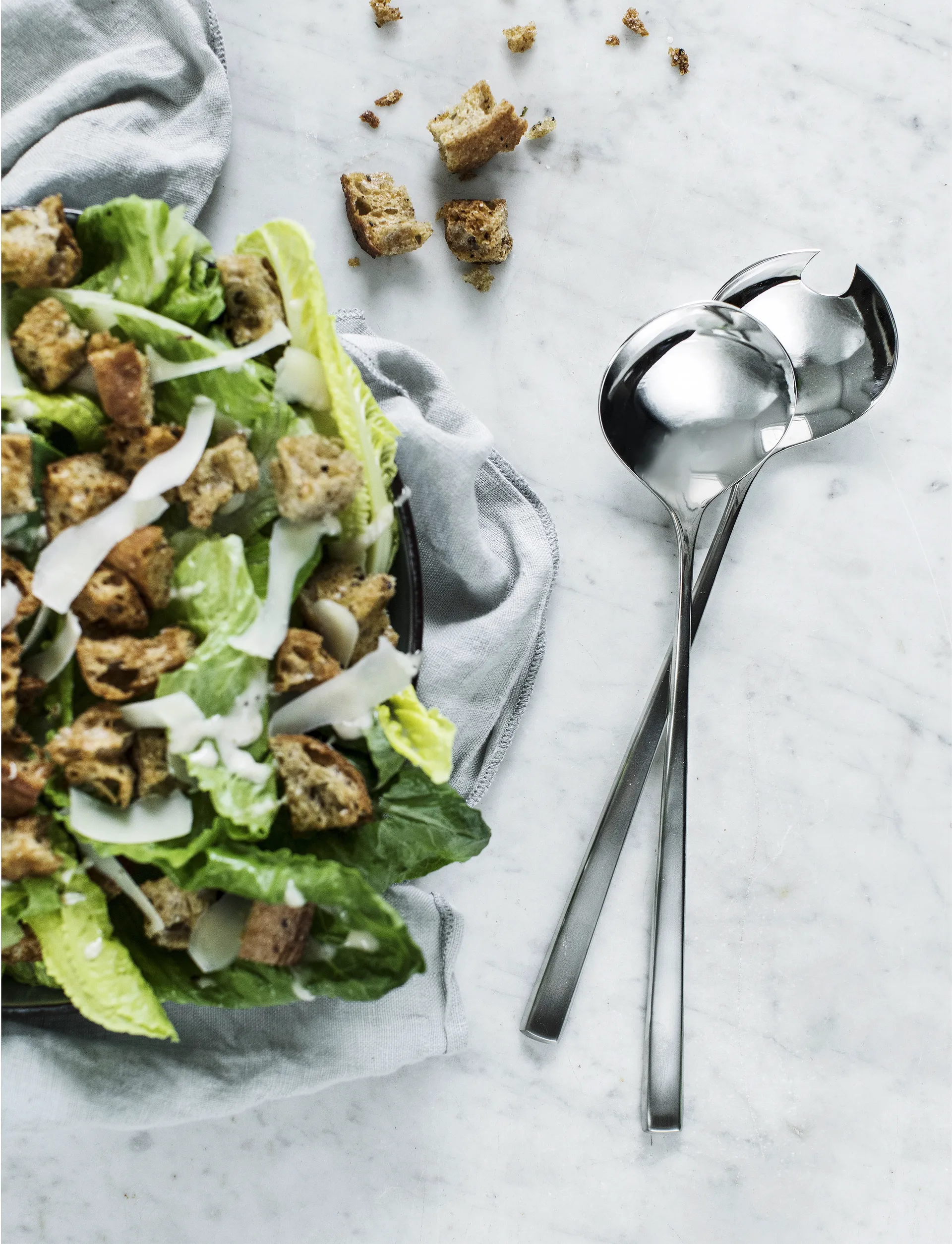 Fuga salaattiottimet, Ruostumaton teräs Gense