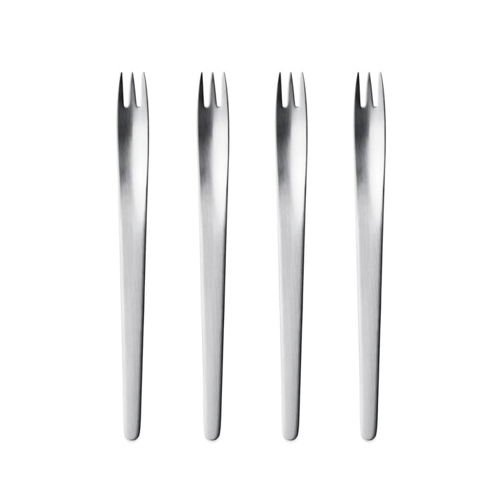 Arne Jacobsen -kakkuhaarukka, 4-pakkaus Georg Jensen