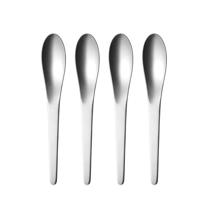 Arne Jacobsen -teelusikka, large, 4-pakkaus Georg Jensen