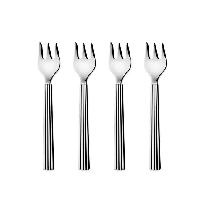 Bernadotte kakkuhaarukka - 4-pakkaus - Georg Jensen