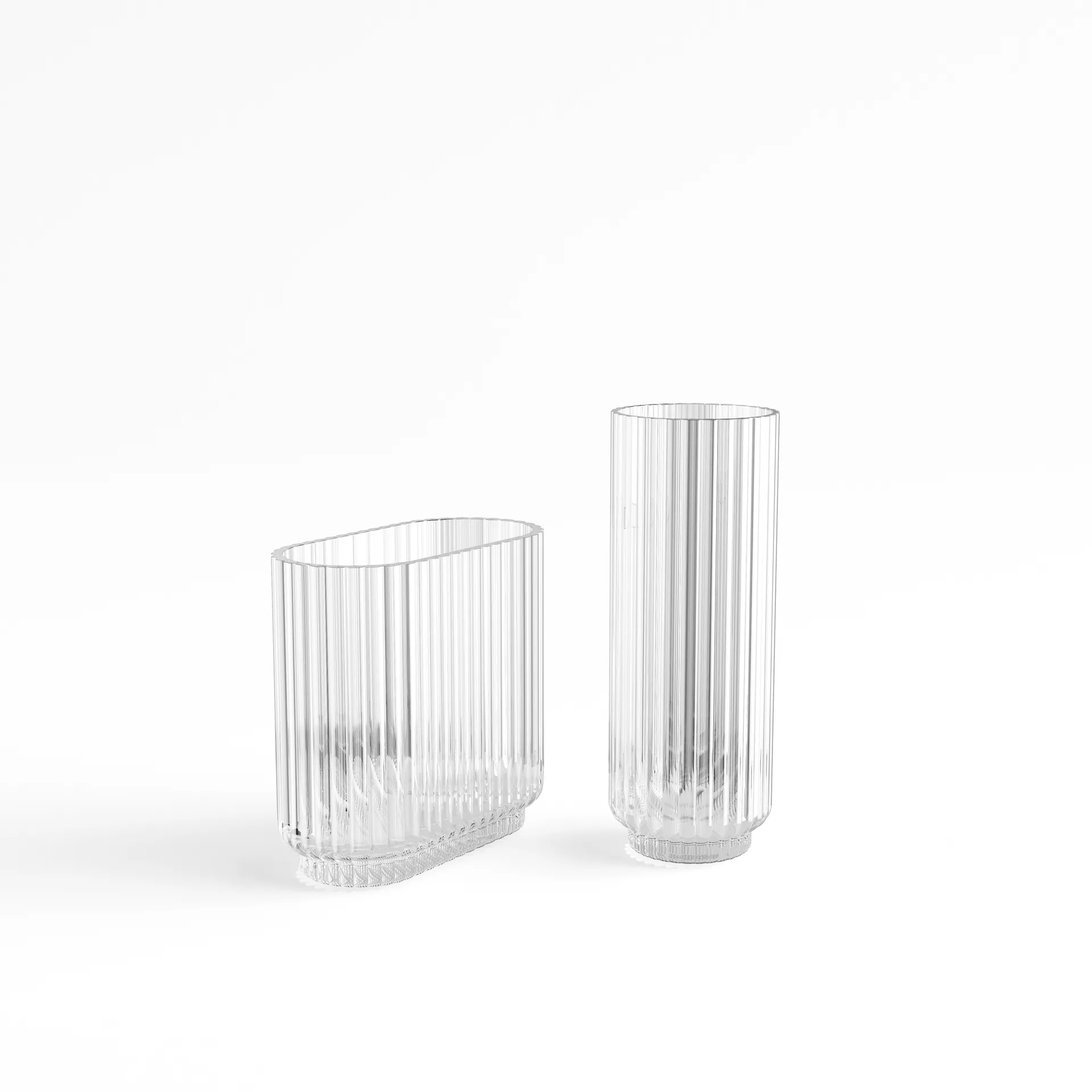 Bernadotte maljakko pyöreä, Kirkas Georg Jensen
