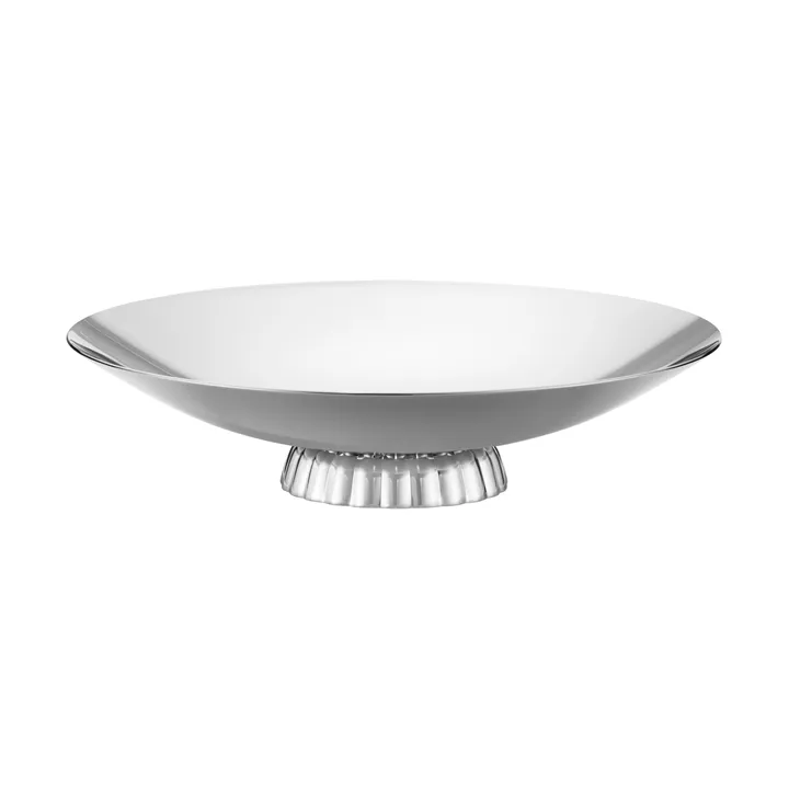 Bernadotte matala tarjoiluvati - Ruostumaton teräs, Ø28 cm - Georg Jensen