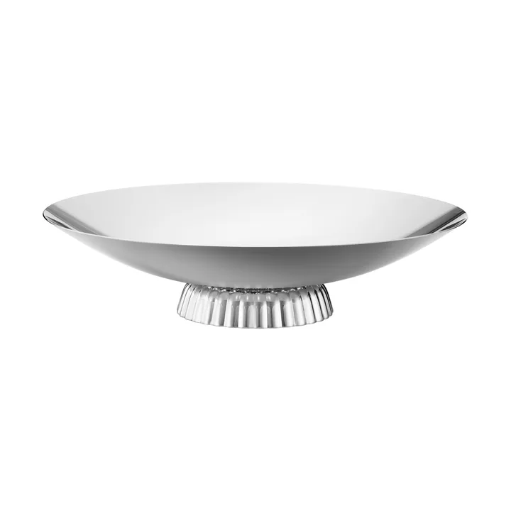 Bernadotte matala tarjoiluvati - Ruostumaton teräs, pöytäkoroke. Ø40 cm - Georg Jensen