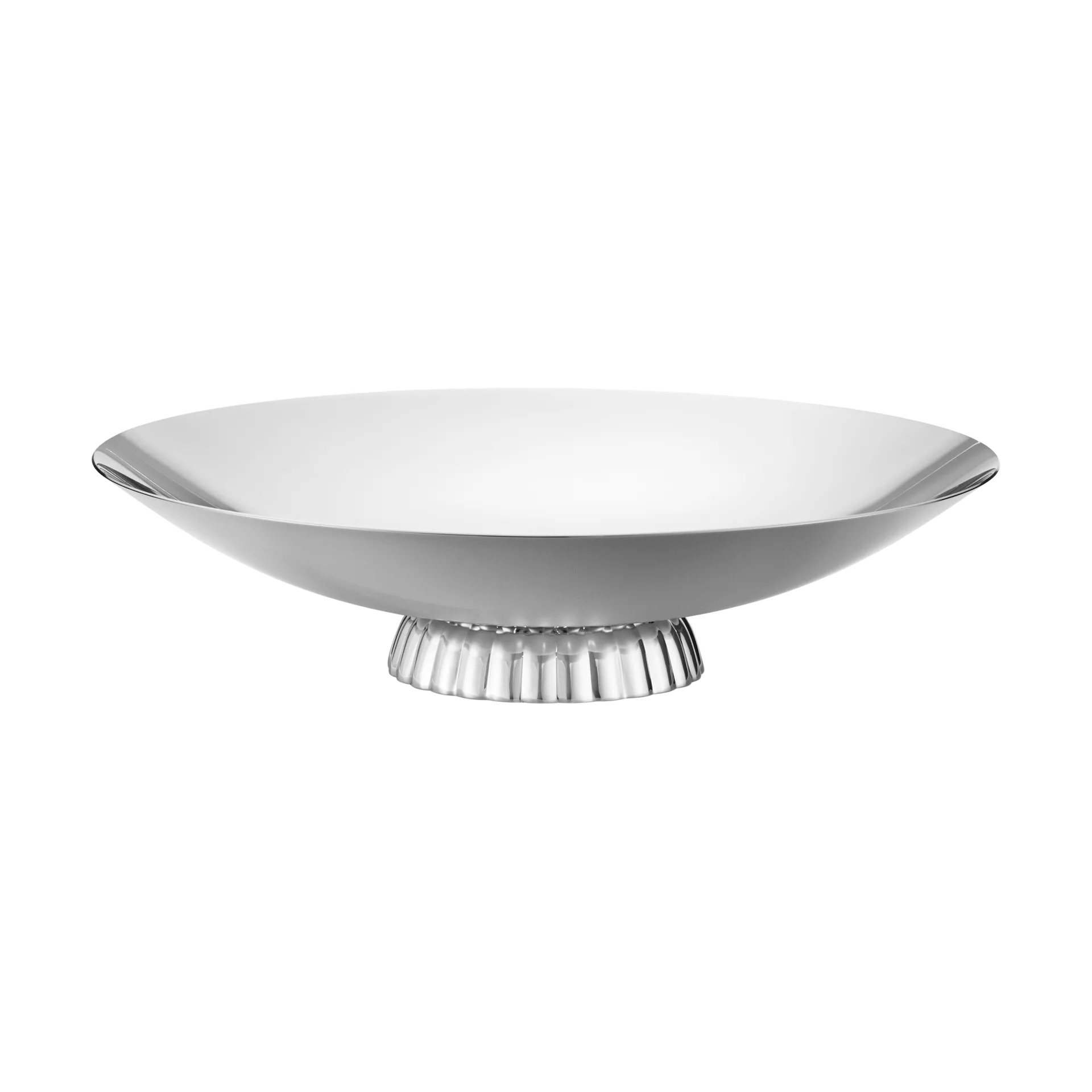 Bernadotte matala tarjoiluvati, Ruostumatonta terästä, Ø34 cm Georg Jensen