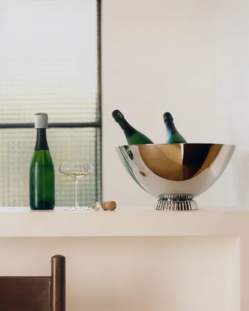 Bernadotte samppanjaviileäjä - Silver, Ø40 cm - Georg Jensen