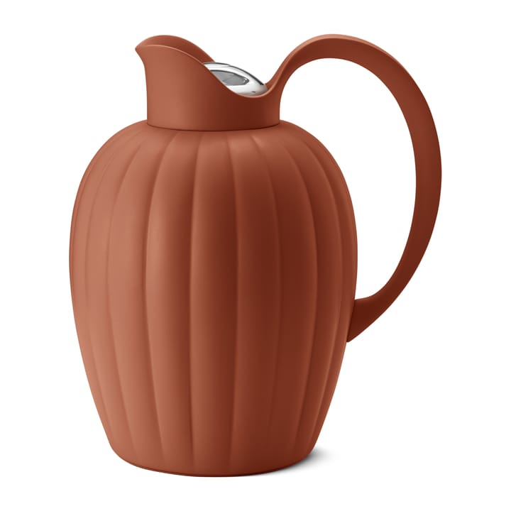 Bernadotte termoskannu terracotta, 1l Georg Jensen