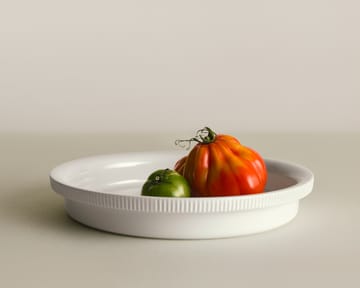 Bernadotte uunivuoka Ø28,6 cm - Valkoinen - Georg Jensen