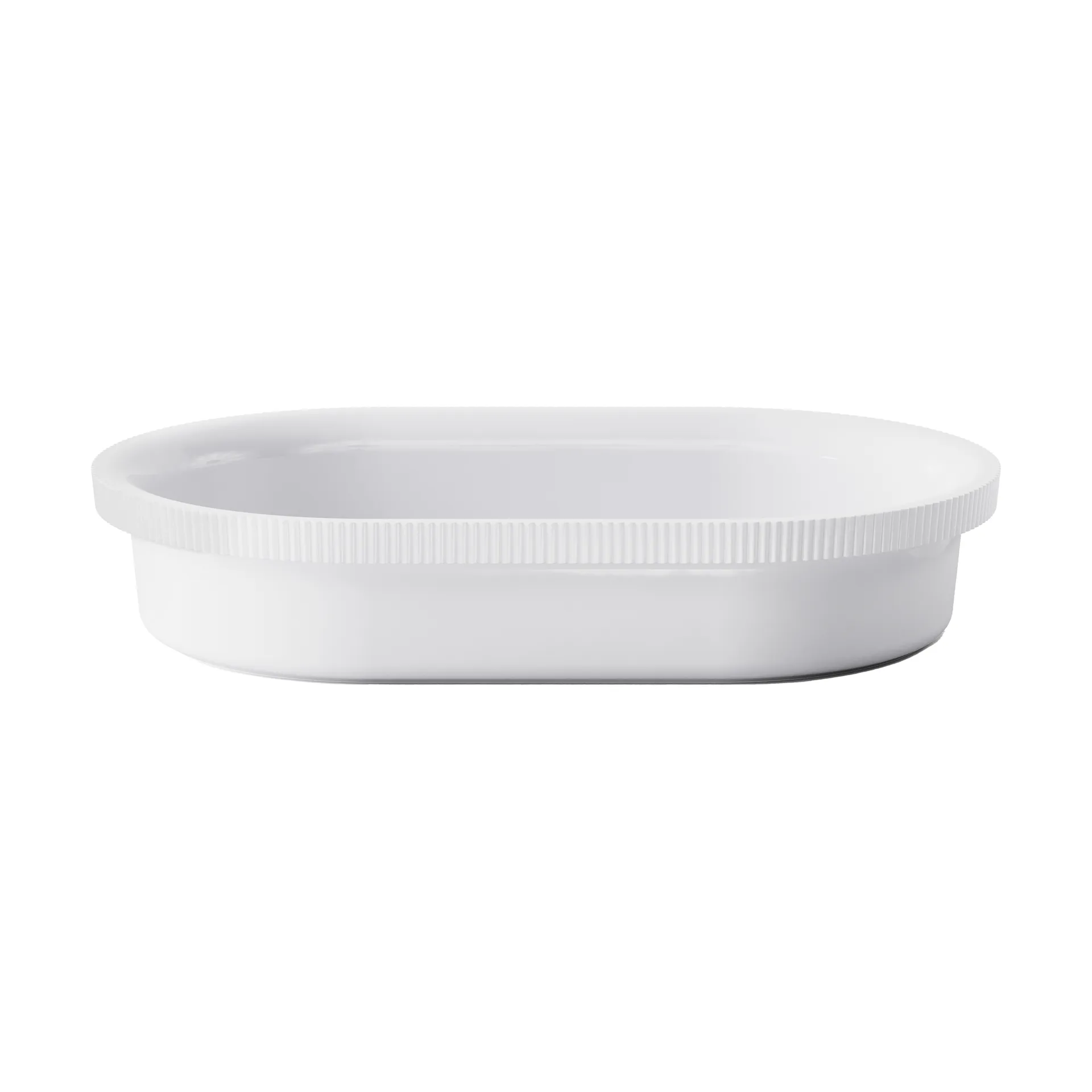 Bernadotte uunivuoka ovaali 20,1x31,6 cm, Valkoinen Georg Jensen
