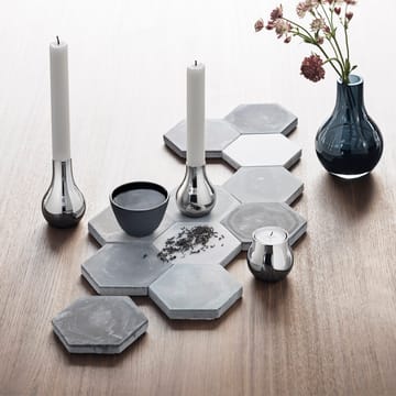 Cafu kynttilälyhty 2-pakkaus - Ruostumaton teräs - Georg Jensen