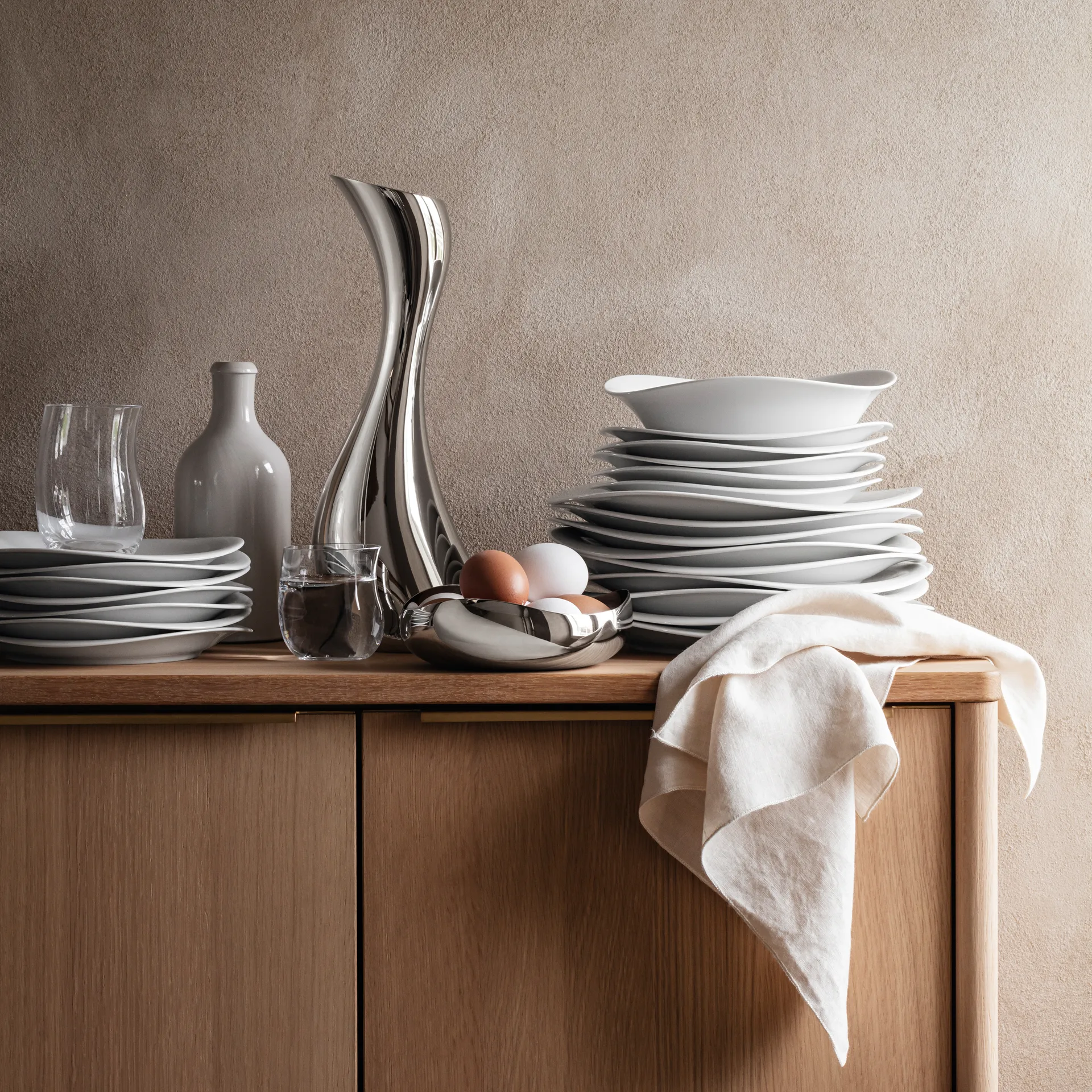 Cobra kulho Ø 24 cm, Ruostumaton teräs Georg Jensen