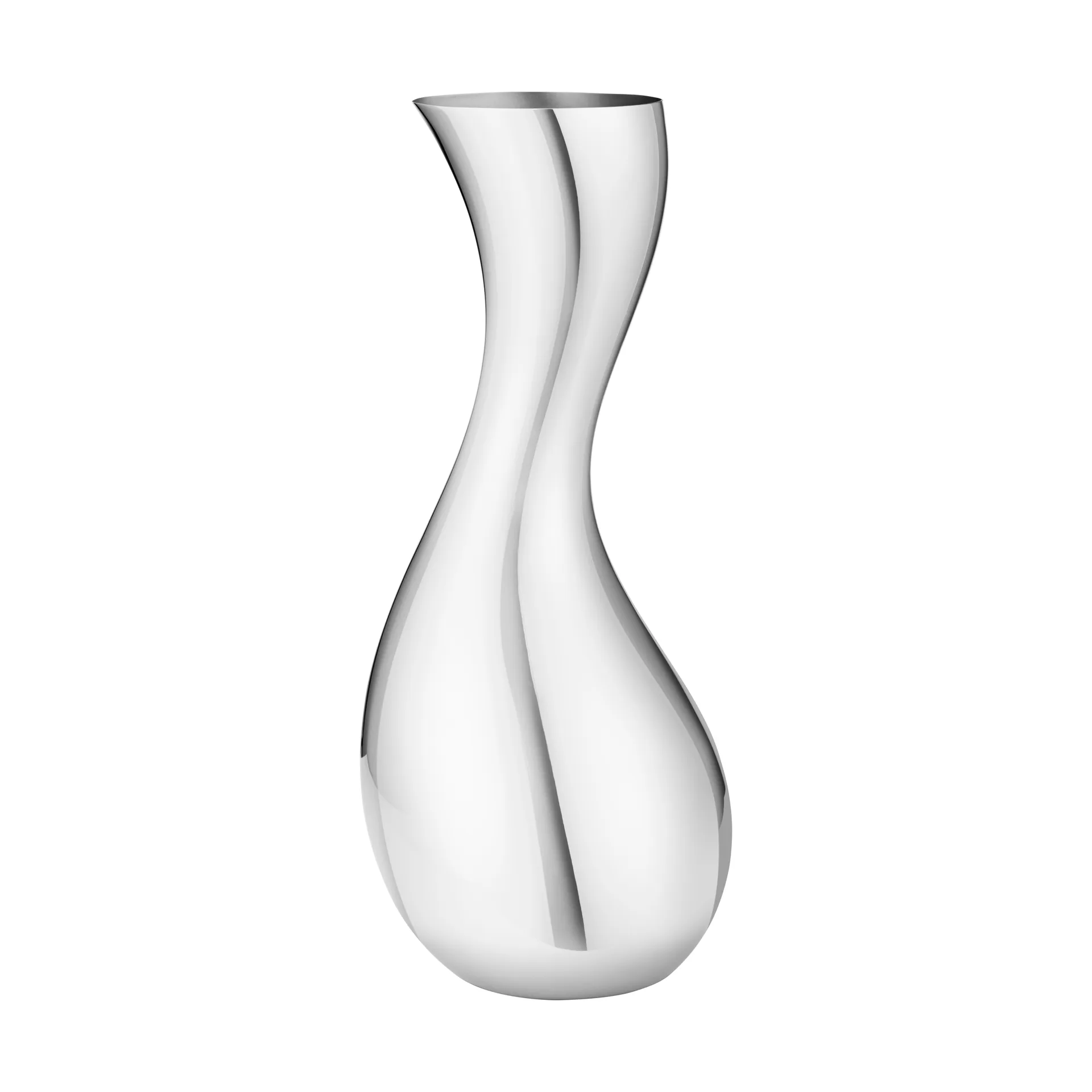 Cobra maljakko, Ruostumaton teräs, large Georg Jensen