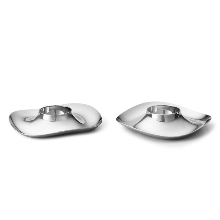 Cobra munakuppi, 2-pakkaus, Ruostumaton teräs Georg Jensen