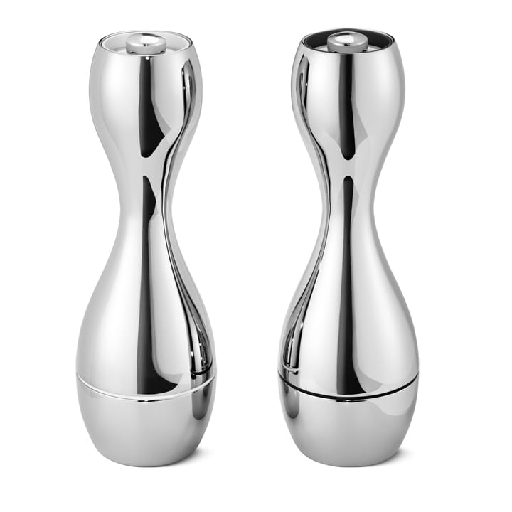 Cobra suola- ja pippurimylly - Ruostumaton teräs - Georg Jensen