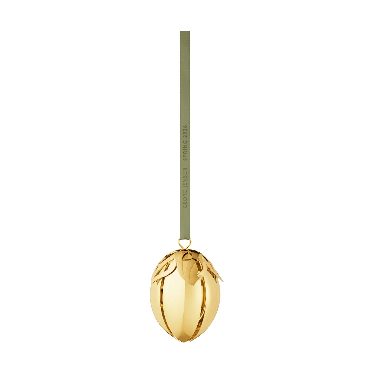 Georg Jensen pääsiäismuna riipus, 18 K kullattu Georg Jensen