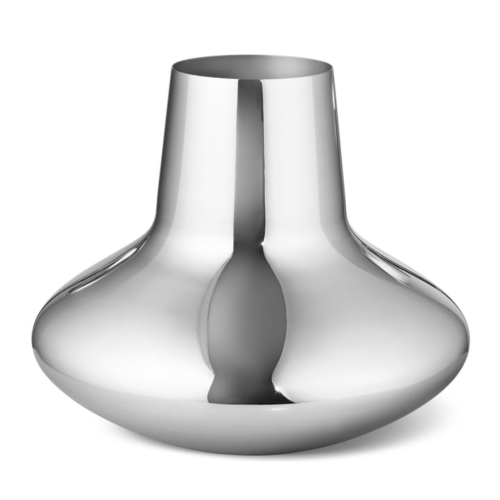 Henning Koppel maljakko, ruostumatonta terästä, Suuri, 22,2 cm Georg Jensen