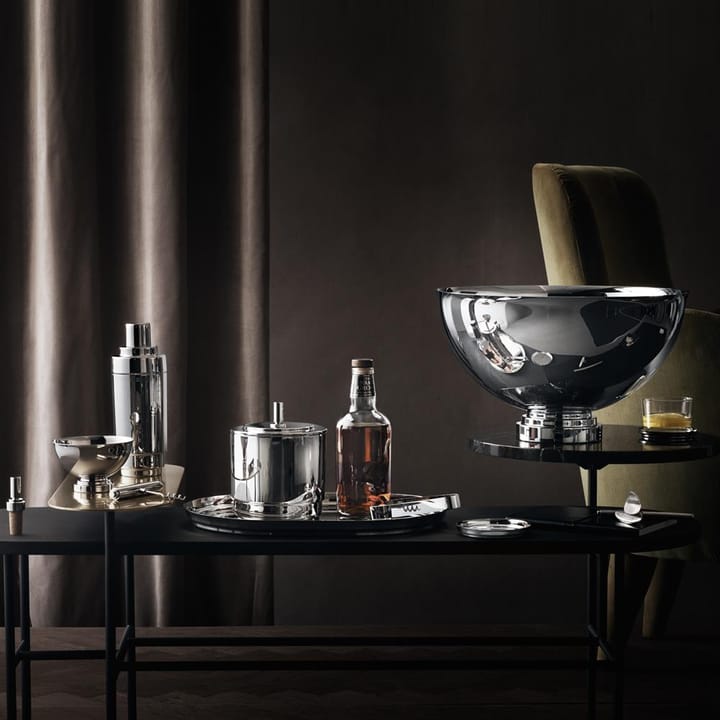 Manhattan jääpala-astia ja pihdit, ruostumaton teräs Georg Jensen